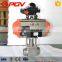 high pressure explosionproof welded pneumatic ball valve actuator in china