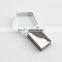 gadgets crystal glass usb key flash drive 128mb gift small flash drive