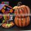 500 ml halloween creamic dessert pumpkin shape pot wholesale