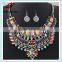 No.1 yiwu & ningbo exporting commission agent wanted fashion chunky statement necklace earrings jewelery set