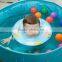 China inflatable manufacturer cheap plastic pvc inflatable baby neck swim ring float swiming pool acessories for 0.5-3 years old