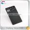 Good qualitity customized etched and filling color matte black metal card