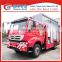 SINOTRUK HOWO 8000liter water tank fire truck for sale