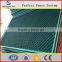 outdoor green pvc coated chain link wire mesh fence prices for sale
