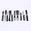 10pcs Professional Salon Hair Styling Hairdressing Black Plastic BarbersBrush Combs Set Hair Comb Set,Good for Barber