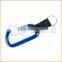 Fashion High Quality cheap 6mm carabiner with split ring