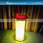 Bar lighted led round stand high cocktail tables