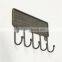 Wall Mounted Key Hook, 5 hooks