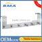 Hot Sale 6 Hooks Stainless Steel White Over Door Hook