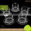 Eco Friendly Personalized Borosilicate Personalized Tea Cup Saucer Set