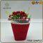 red color garden pots for sale planting pots cheap plant pot