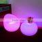 LED Modern Plastic Led Furniture Color Changing Single Led Sofa Chairs