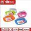 BPA free plastic bread server butter dish with transparent lid