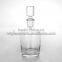 2015 New elegant clear scotch whisky WITH decanter stopper