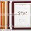 2016 hot selling A4,A5,A3 Wooden certificate photo frame