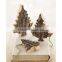 Natural wooden hanging christmas ornaments decoration