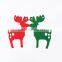 2017 wholesale indoor felt hang christmas decoration in stock