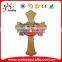 Resin large decorative carved olive wall wooden crosses