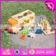 2015 Multifunction wooden pull and push toy for kids,Lovely wooden toy pull for children,Hot sale wooden baby car toy W05B074-A1