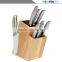2015 new products promotion 8 piece wood multi-functioned ABS handle ceramic knife