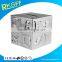 cube silver alphabet and animal money bank/coin bank box for kid christmas gift