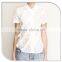 2016 S/S women chiffom white t-shirt white tee