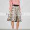 Wholesale Women Apparel Butterfly Embroidered Black Elastic Waist Tulle Skirt(DQE0366SK)