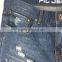 Men new fashion stock ripped straight fancy jeans