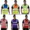high visibility reflective safety vest with custom logo in stocks
