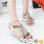 2017 new summer hot sale breathable rhinestone sandals for women's shoes HFRX1410