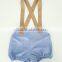 Suspender Shorts Baby Clothes Plain Color Apparel Kids Clothing Wholesale