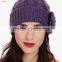 Women Knitted Cashmere Wool Winter Beanie Hat