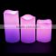 plastic Flameless candle led light