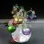 unique crystal apple treefor wedding gift and home decoration