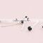 Wholesale Fashion european Jewelery 925 Sterling Silver CZ Stud Earrings