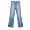 Blue Colour Fashion Design for 2014 Lady Jeans Wholesale Price