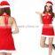 stock christmas women lady fleece sexy pajamas