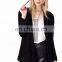 Fashion women jackets and blazers,ladies casual blazer, black women blazer