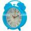 Twin Bell Home Decoration Round Unique Silicone Mini Alarm Clock