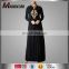 Muslim Women Front Open Embroidered Kimono & Cardigan Islamic Ladies Maxi Dress Abaya Clothing