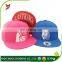 2017 wholesale 5-6 panels white leisure school tourism use 3d embroidery highly customized snapback cap