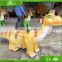 KAWAH Brand Amusement Kiddie Ride Dinosaur Scooter For Sale