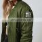 Multifunctional Satin clothing Customized Designs for wholesales Patchwork Bomber Jackets