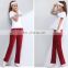 T-WP014 Ladies Wide Leg Casual Loose Jogging Yoga Pants