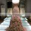 Fashion Dress 2016 Ruffle Dresses Lace Appliqued Off Shoulder Evening Dress 1A883