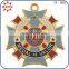 Arts Crafts Enamel Russian Medal for Valor