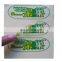 custom adhensive sticker transparent packing printing label