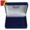2017 hot sell custom size and design velvet gift box for badge/ Cuff link