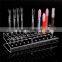 Cube Square Desktop acrylic pen display stand box/ acrylic pen holder