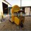Hot dog tricycle food cart for sale/motorcycle mobile fryer food cart with three wheeled